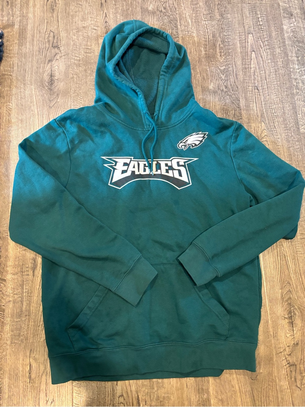 Majestic Teal Eagles Pullover Hoodie